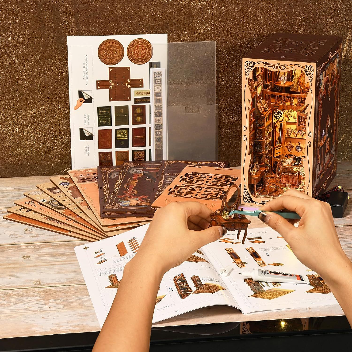 Gorgeous Duchess Wardrobe DIY Book Nook Kit