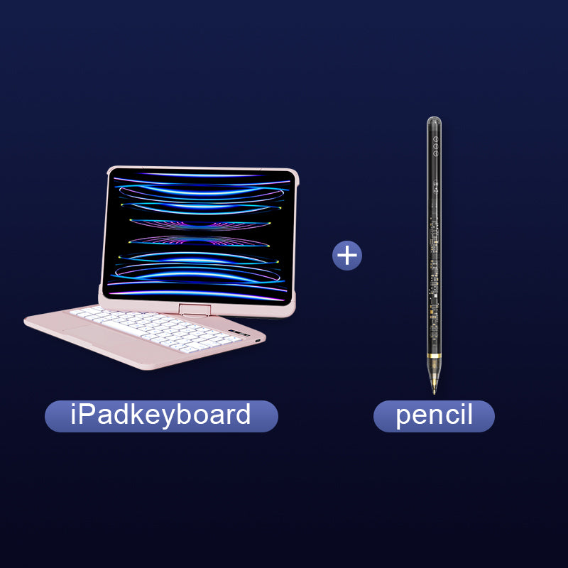 NaiDun Upgraded 360 Degree Rotating magic Keyboard and Pen