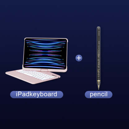 NaiDun Upgraded 360 Degree Rotating magic Keyboard and Pen