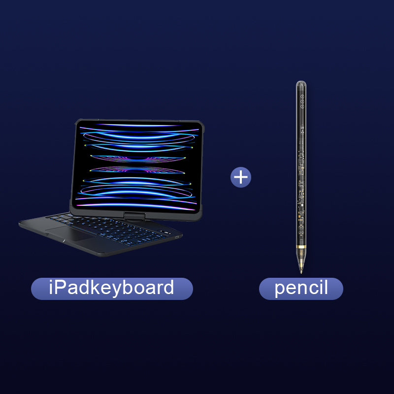 NaiDun Upgraded 360 Degree Rotating magic Keyboard and Pen