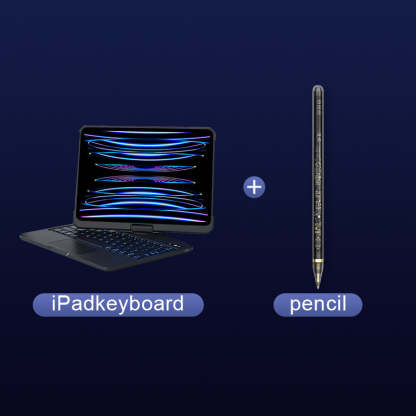 NaiDun Upgraded 360 Degree Rotating magic Keyboard and Pen