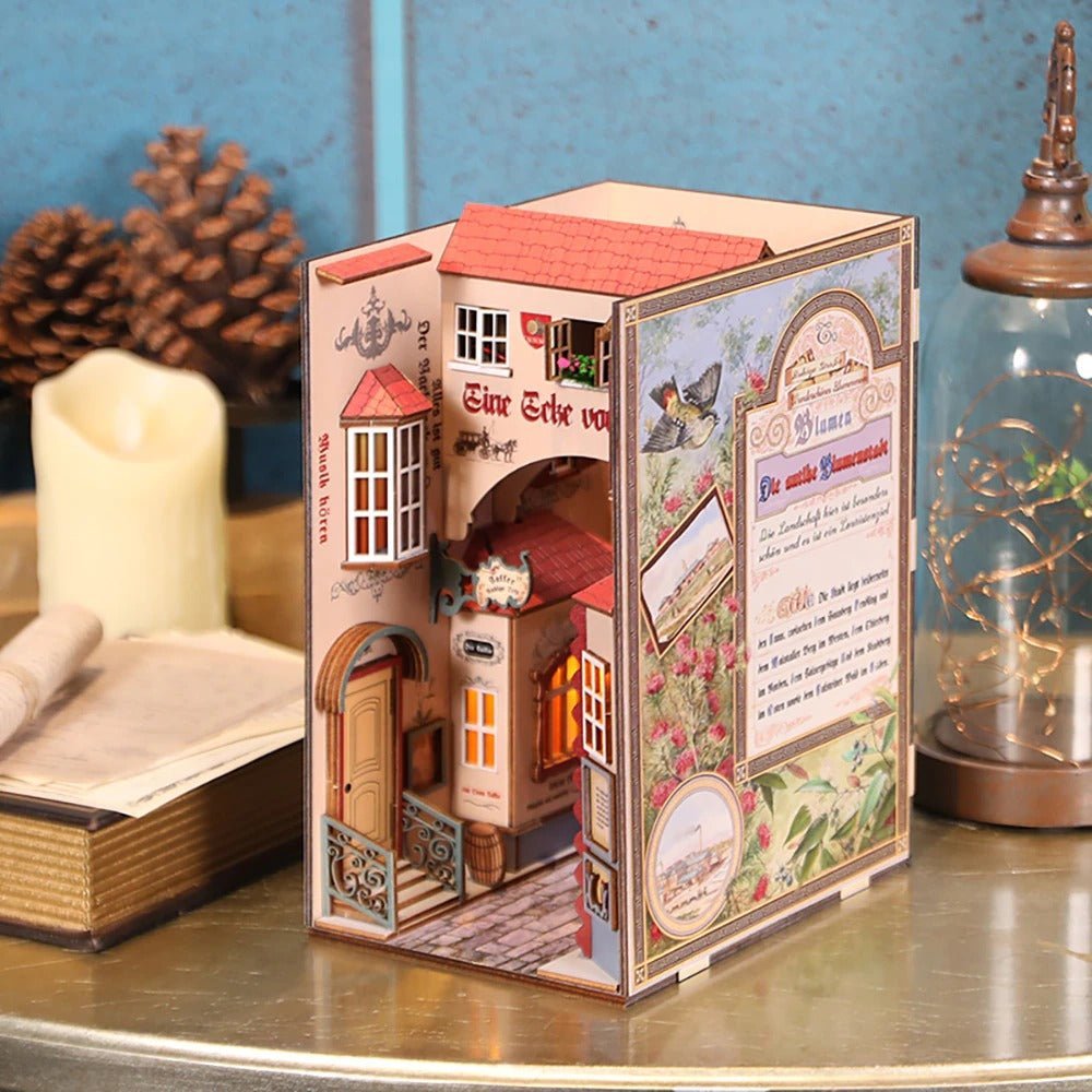 The Ancient City Of Flowers Book Nook 3D Wooden Puzzle