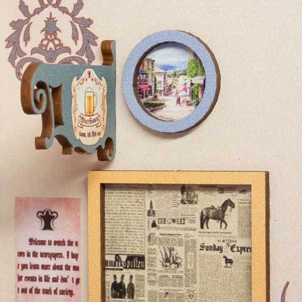 The Ancient City Of Flowers Book Nook 3D Wooden Puzzle
