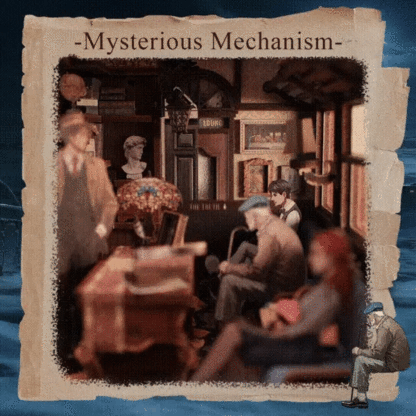 Train Mystery Case DIY Book Nook Kit