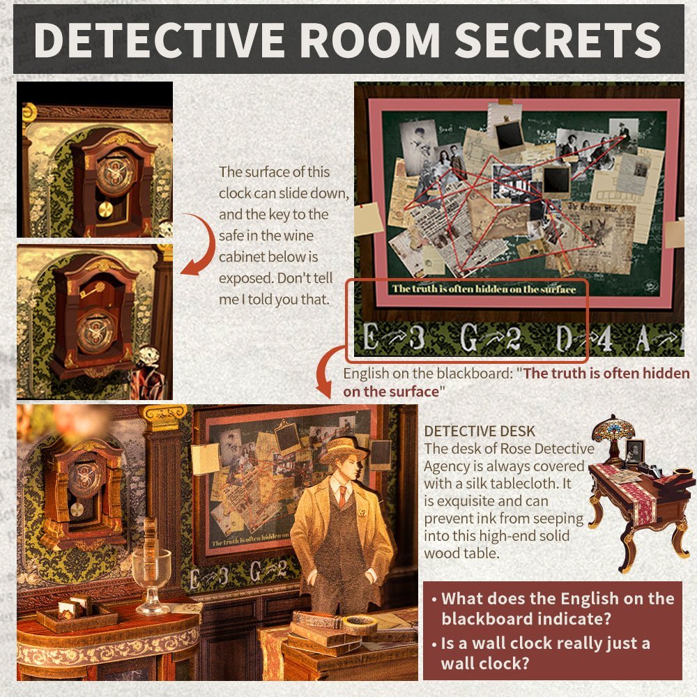 Train Mystery Case DIY Book Nook Kit