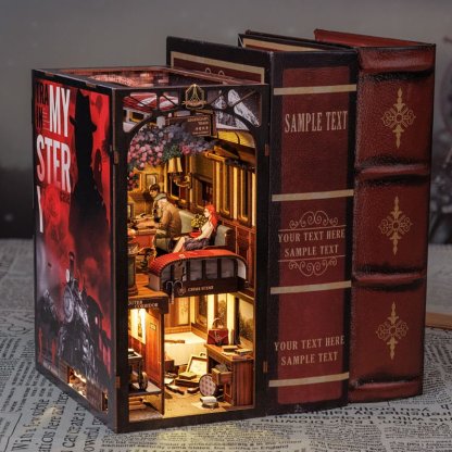 Train Mystery Case DIY Book Nook Kit