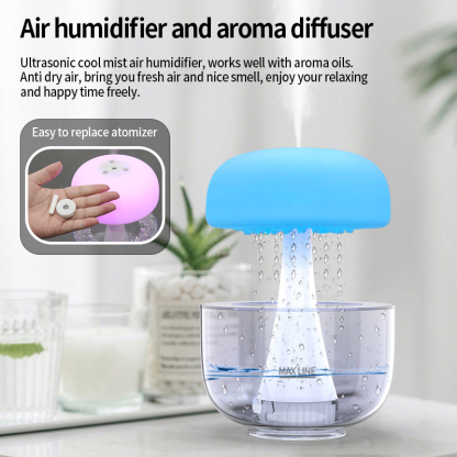 Ping-Tong®Sleep Aid Aromatherapy Machine Humidifier (Jellyfish)