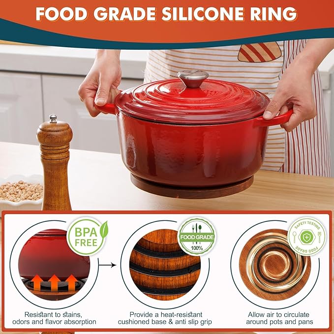 Magnetic Wooden Trivets