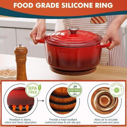 Magnetic Wooden Trivets