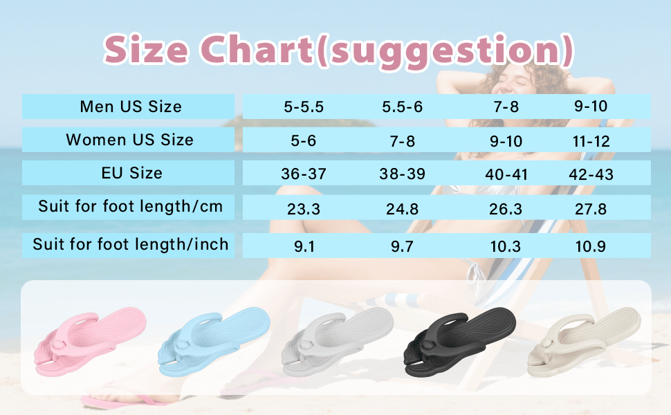 Size chart(suggestion)