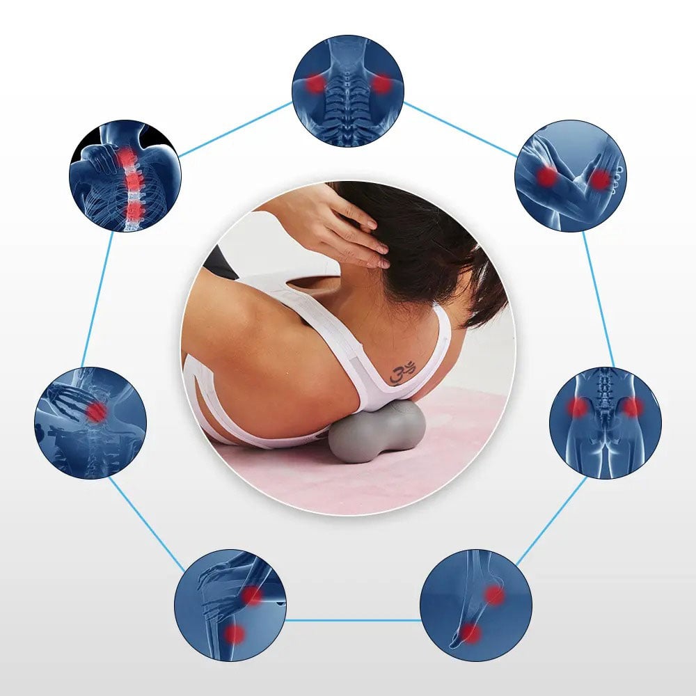 🎁Last Day Promotion 49% OFF🔥Peanut Massage Ball for Trigger Point Therapy, Deep Tissue Back Relief & Myofascial Release