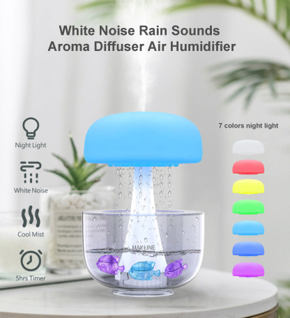 Ping-Tong®Sleep Aid Aromatherapy Machine Humidifier (Jellyfish)