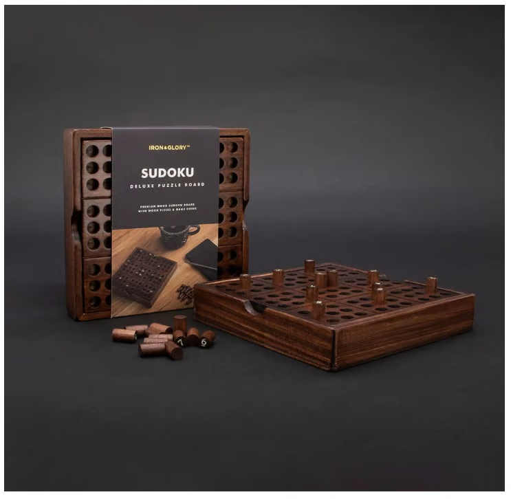 🔥Wooden Sudoku board game