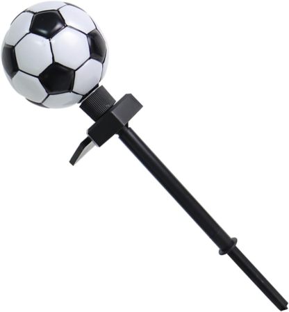 Soccer Solar Stake Lights - Warm Glow Garden Decor
