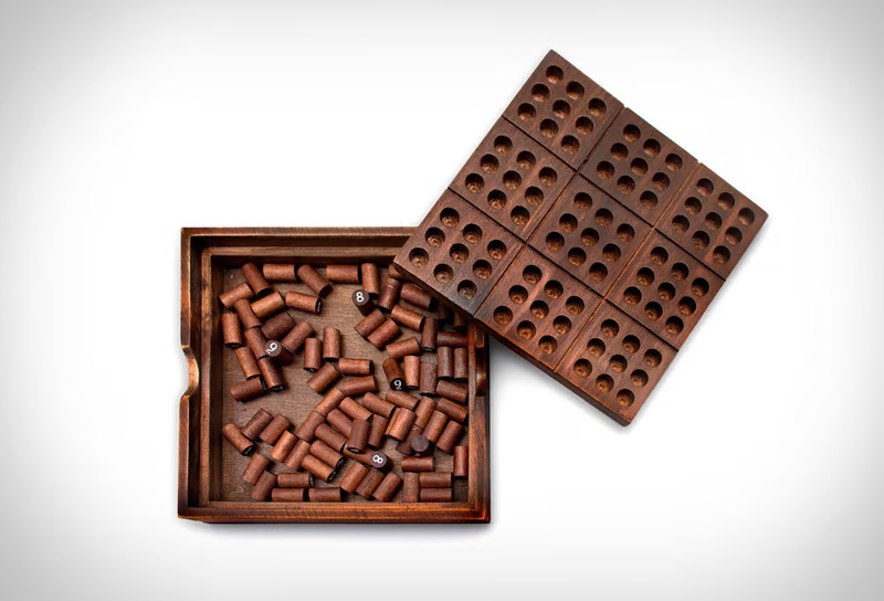 🔥Wooden Sudoku board game