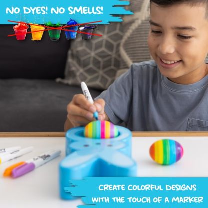 🐰 The Spinning Egg Decorator – Peeps Bunny Edition