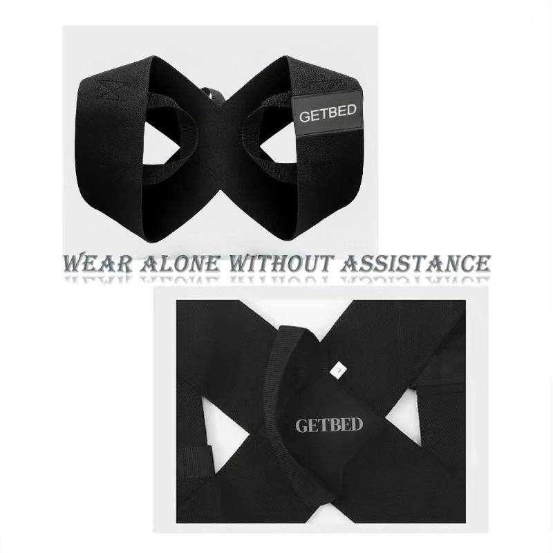 GETBED Fitness heavy shoulder straps, bench presses, shoulder support, shoulder training, press lifts,chest straight, straight back correction, open shoulder assist straps, Heavy Shoulder straightener breathable Healthcare so comfortable ValentinesDayGift