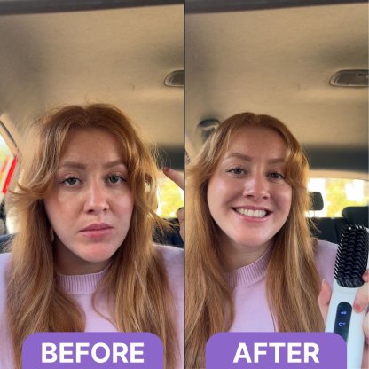 Portable Cordless Straightener Brush