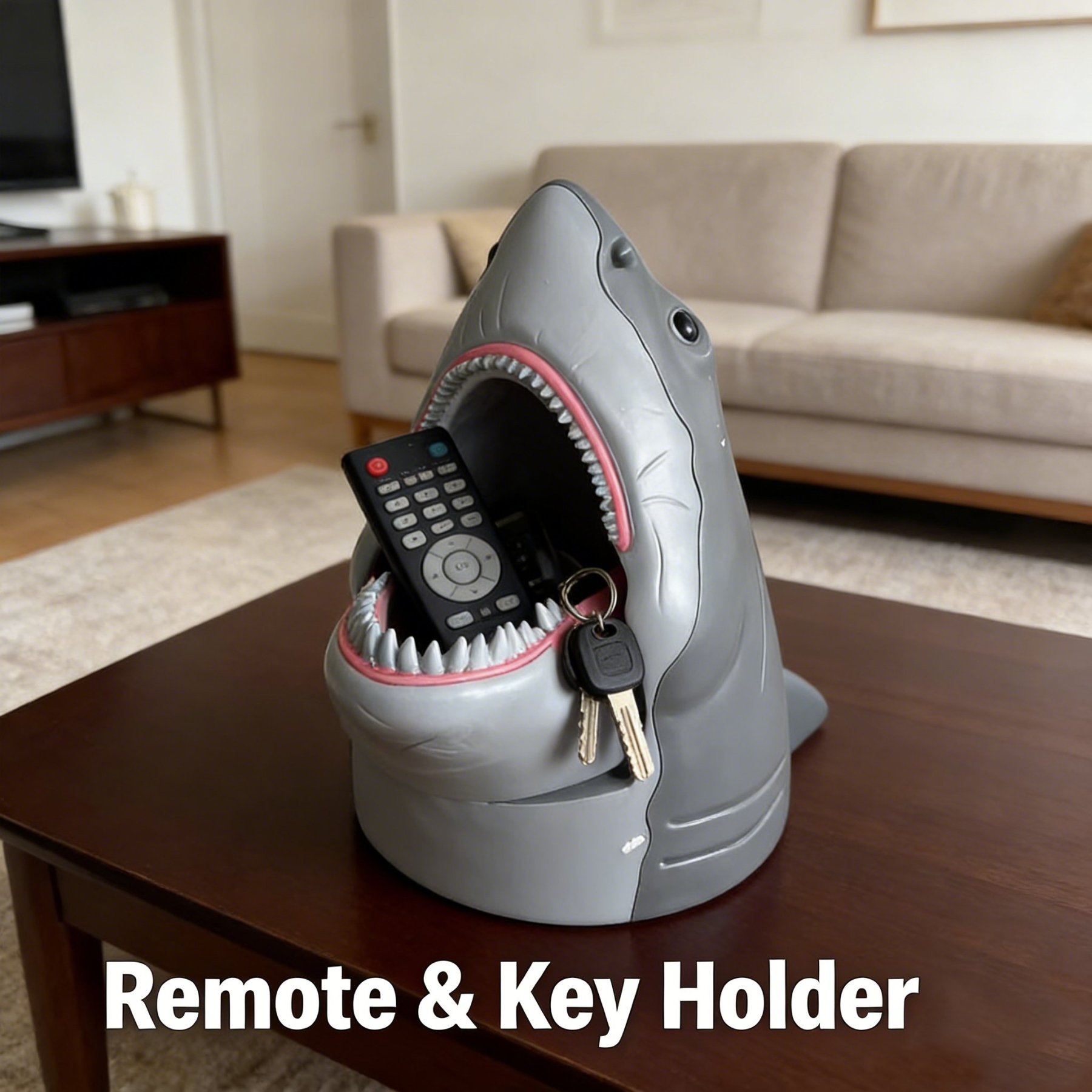 🦈 Shark-Shaped Storage Box & Popcorn Bucket