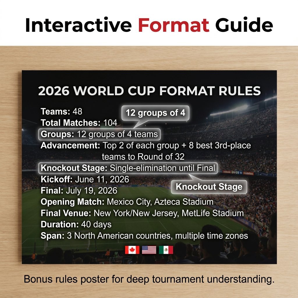 🗓️⚽ World Cup Wall Chart 2026 Poster Set – Don't Miss a Match! - Marker Pen & Mounting Strips Included 🎁