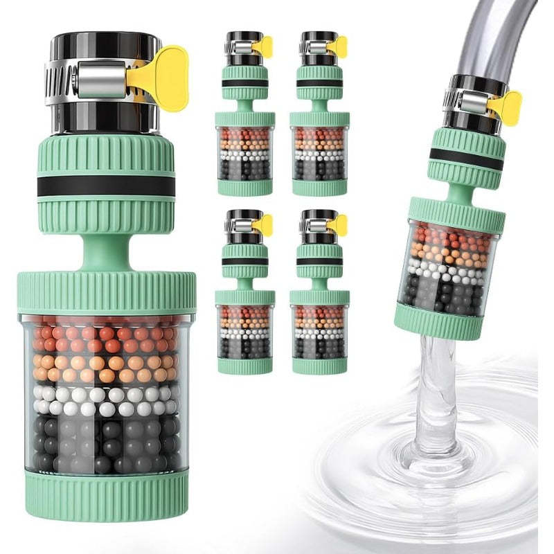 Multi-Stage Faucet Water Purifier – 6-Layer Tap Filter with Easy Install