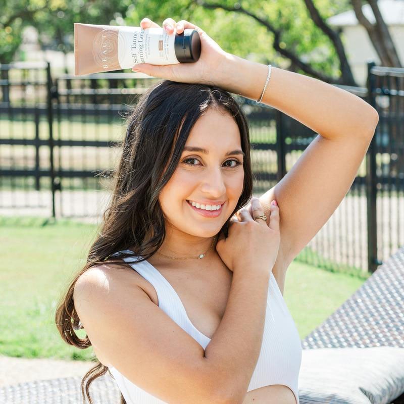 🌞 Get the Ultimate Sunless Glow – 49% OFF – ✨ Beauty by Earth Self Tanner Lotion – For a Natural, Streak-Free Tan