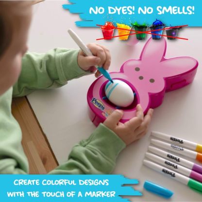 🐰 The Spinning Egg Decorator – Peeps Bunny Edition