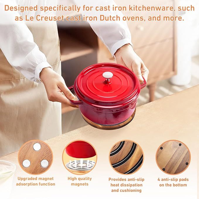 Magnetic Wooden Trivets