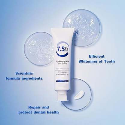 Fluoride-Free Hydroxyapatite Toothpaste  | Breath Freshening |Effective whitening