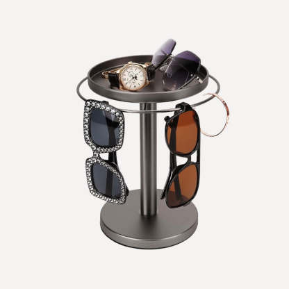 Rotating glasses stand