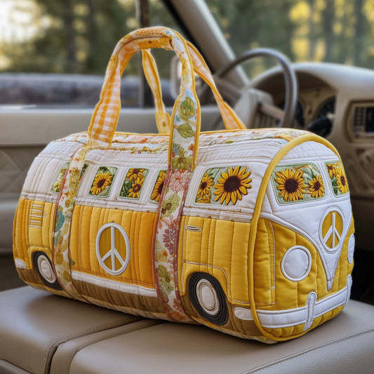 🔥LAST DAY 50% OFF✨Hippie Van Quilted Duffle Bag
