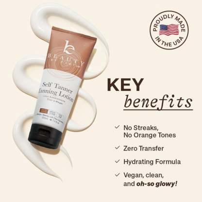 🌞 Get the Ultimate Sunless Glow – 49% OFF – ✨ Beauty by Earth Self Tanner Lotion – For a Natural, Streak-Free Tan
