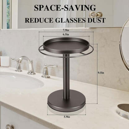 Rotating glasses stand