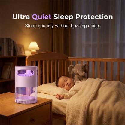 🦟 UV Mosquito Killer Lamp – quiet, USB, chemical-free. 🔇🌙