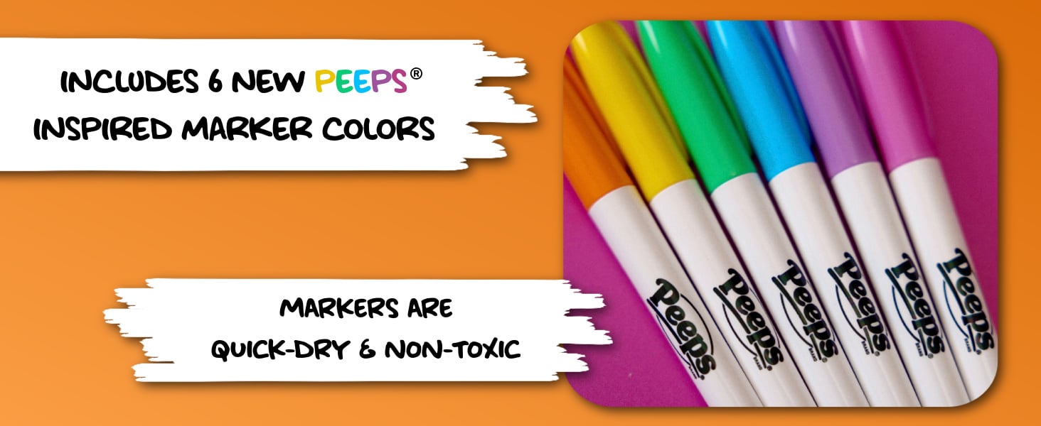new peeps markers