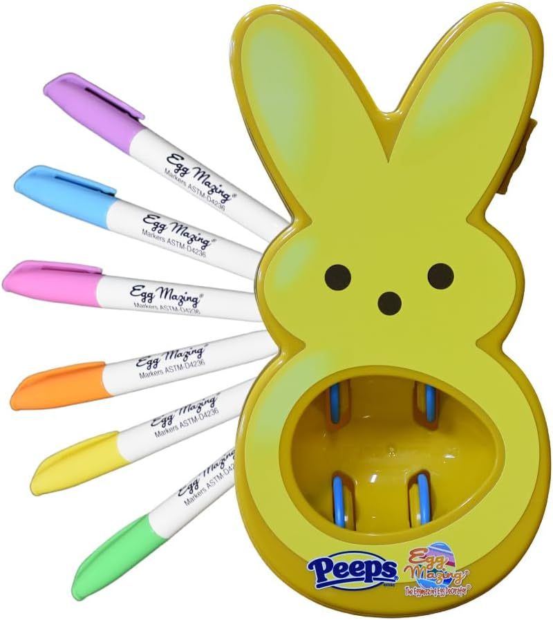 🐰 The Spinning Egg Decorator – Peeps Bunny Edition