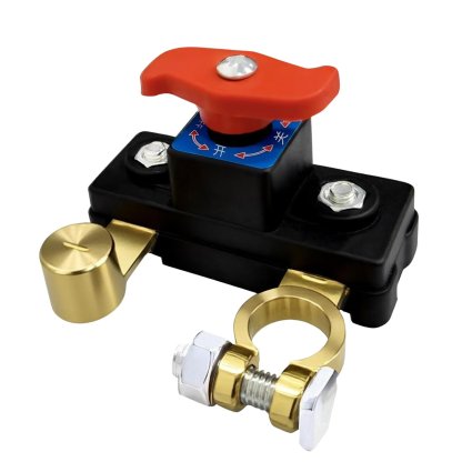 Car Battery Cut Off Switch – 12V/24V Power Disconnect Device for Vehicle Safety, Stable Transmission High Conductivity