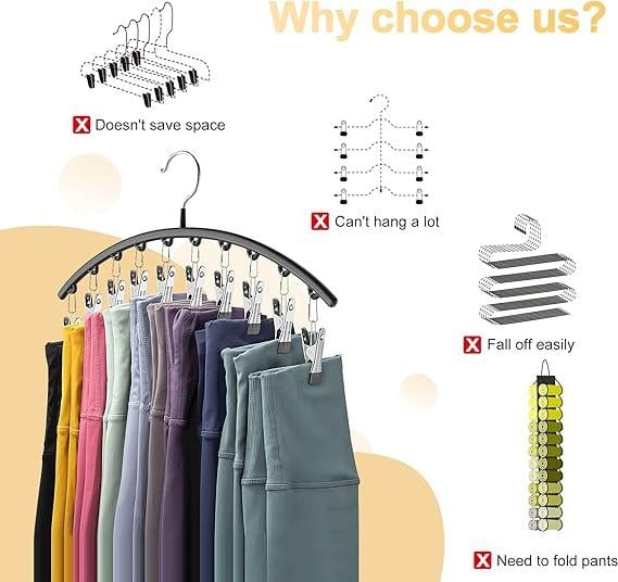 Wardrobe Leggings Storage Hanger