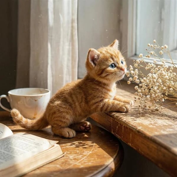 🔥HOT SALE 49% OFF ✨Interactive Robot Kitten - Cute Pet Toy Gift for Kids & Adults