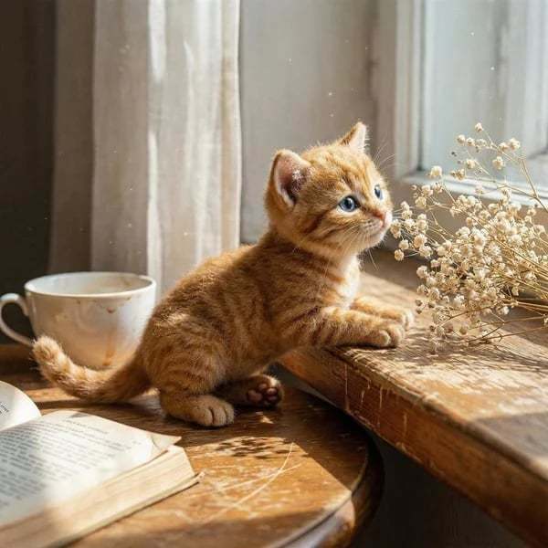 🔥HOT SALE 49% OFF ✨Interactive Robot Kitten - Cute Pet Toy Gift for Kids & Adults