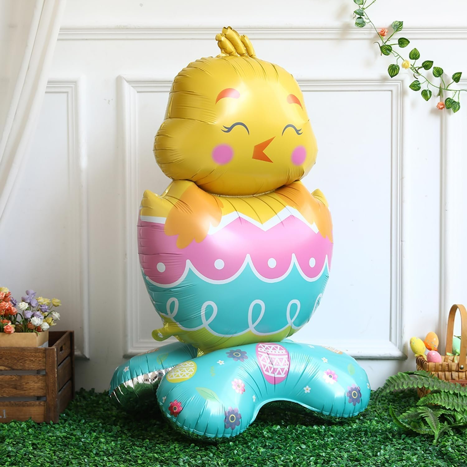 🎁Easter Early Bird Sale🐰Giant 3D Standing Bunny Balloon Self-Supporting Festive Cheer
