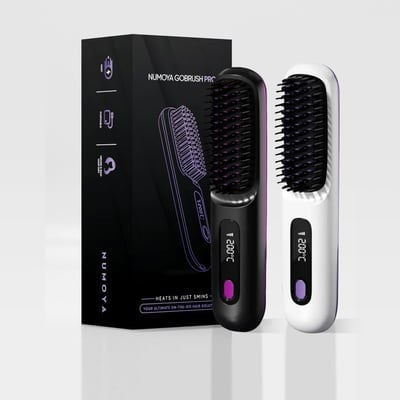 Portable Cordless Straightener Brush