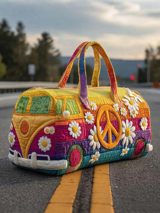 🔥LAST DAY 50% OFF✨Hippie Van Quilted Duffle Bag