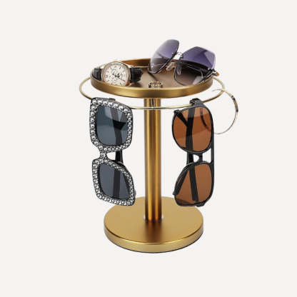 Rotating glasses stand