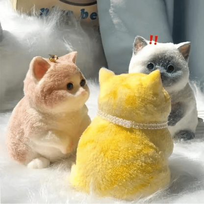 Handmade Kitten Squeeze Relax Stress Release Toy