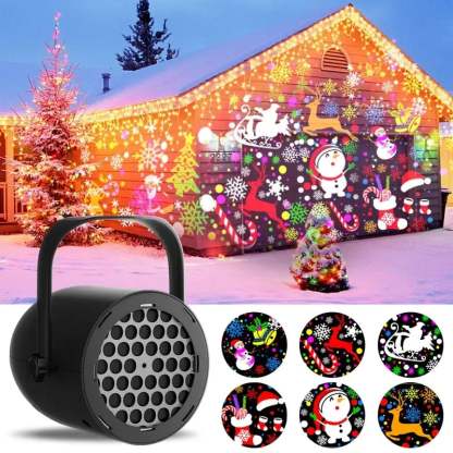 ✨ Christmas Projection Lamp – 5V/1A USB Powered ✨