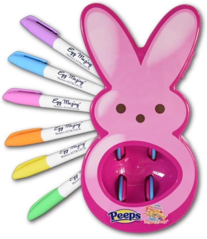 🐰 The Spinning Egg Decorator – Peeps Bunny Edition