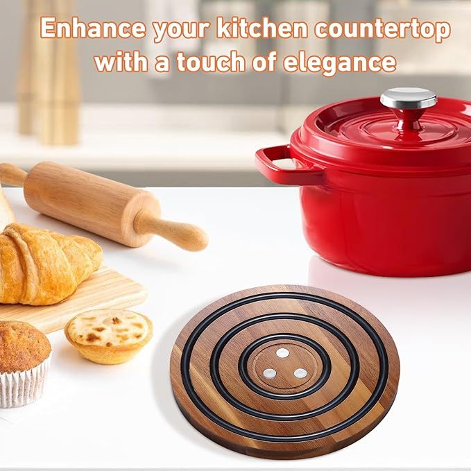 Magnetic Wooden Trivets