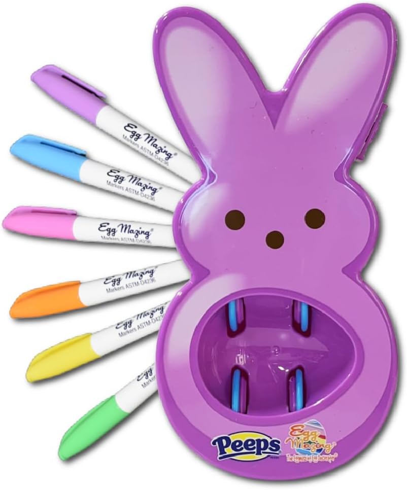 🐰 The Spinning Egg Decorator – Peeps Bunny Edition