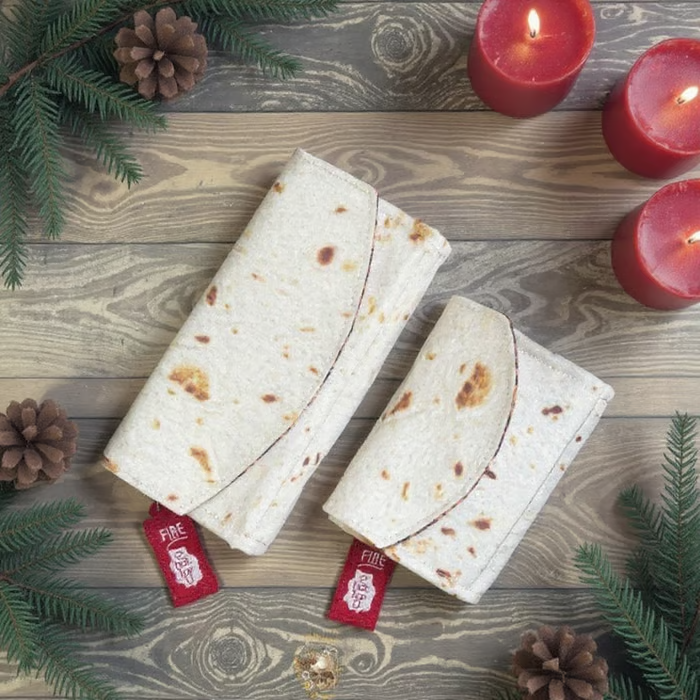 🌯LAST DAY 49% OFF - The Burrito Wallet – Your All-in-One Style & Storage Wrap!🔥✨